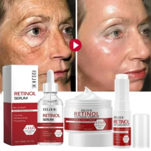eelhoe Retinol Instant Wrinkle Removal Serum – Unisex Formula - 3 piece set